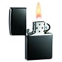 Original Zippo Lighter, Pure, Black Ice