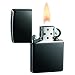 Original Zippo Lighter, Pure, Black Ice