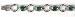STERLING SILVER MARCASITE BRACELET
