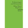 Erl�uterungen und Dokumente zu Klaus Mann: Mephisto