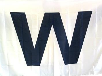 Chicago Cubs Win Wrigley Field 'W' Flag 3x5 Banner