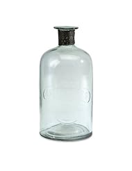 Home: IMAX 84735 Stokes Embossed Glass Jug, Medium - IMAX
