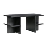 SEI Contemporary Cocktail Table, Black