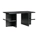 Contemporary Cocktail Tables - SEI Contemporary Cocktail Table, Black