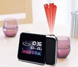 Projection Clock - Projection Alarm Clock With Weather Station