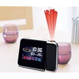 Projection Clock - Projection Alarm Clock With Weather Stationby Thinkgizmos.com