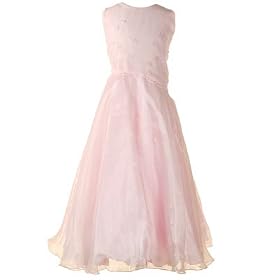 318CkkyRnkL. AA280  Plus Size Girls Special Occasion PINK Dress PEACHY KIDS Girl 10.5 20.5