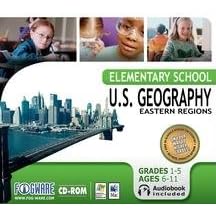 U.S. Geography, The Eastern Regions (Win/Mac) (Jewel Case)