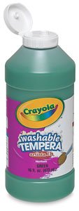 Crayola Artista II Liquid Washable Tempera - Orange, 16 oz