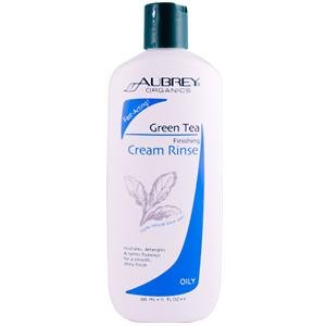 Aubrey Organics Green Tea Finishing Cream Rinse, 11-Ounce Bottles (Pack of 2) by Aubrey Organics