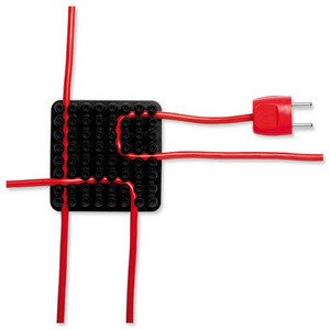 KABEL-ORGANISER CABLOX 10 x 10 CM SW 2ST