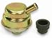 Search Our Specialty Mall : Oil Separator/Breather Valve Covers w/1.22 in. Dia. Holes Use w/[25900] 0.75 in. Hose Push In Design Incl. Rubber Grommet Gold Iridite Finish