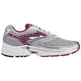  : Brooks Women's Adrenaline GTS 8 Running Shoe,White/Black/Plat,5.5 B