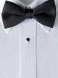 Tuxedo Shirt - Pinwale Poly/Cotton, No Pleats Slight Ribbing