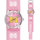 Michigan Wolverines Future Star Series Pink Watch