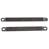 Team Losi Battery Braces, Graphite: Mini-Late Model by TEAMLOSI