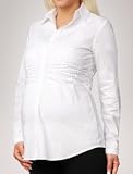 A Pea in the Pod Collection: Bailey 44 Long Sleeve Smocked Waist Maternity Shirt