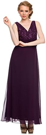 Mother of the Bride Formal Gown NX5073-EGGPLANT-XL