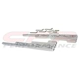 Flamed Polished Billet Aluminum Wire Loom Set - Chevy Ford Mopar by CFR Performance