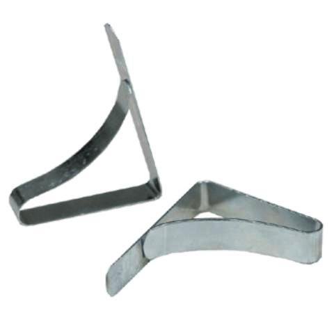 10-Piece Picnic Table Clamp Set - 10 Steel Clamps to Anchor Tablecloth
