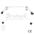 Ultra Slim LED TV Wall Mount Bracket System for Samsung 40 46 and 55" Screen Models