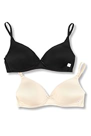 2 Pack Angel Non-Wired Moulded First Bras