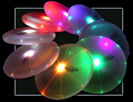 Nite Ize FlashFlight Illuminated Flying Disc Green Made in the USA