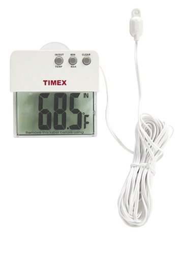 Timex TX5050 1.1-Inch Indoor/Outdoor Thermometer