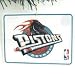 NBA Collection Detroit Pistons 1997 Hallmark Keepsake Ornament QSR1242