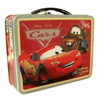 Disney Cars Light Mcqueen Tin Box - Lunch Box