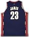 LeBron James autographed Basketball Jersey (Cleveland Cavaliers) BLUE JERSEY
