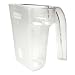 Rubbermaid Commercial FG9G5200 Bouncer Portioning Scoop for Sliding Lid, 3 Cups Capacity, 5.1" Width x 5.70" Height x 6" Depth