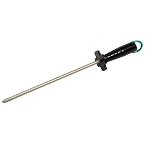 DMT DS2E 12-Inch Diamond Steel Sharpening Rod, Extra Fine Grit by 