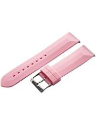 22mm Pink Rubber / Silicone Watch Band Strap with Built in Quick Release Pins for Divers! Stainless Steel Buckle Invicta - Fits All Watches!!!