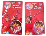 Dora The Explorer Bracelet & Necklace Set
