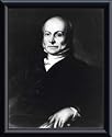 President John Quincy Adams, Framed Art Print by National Archive