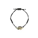 14K Two Tone Gold 0.04 ct. Diamond with 1.14 ct. Multi-Gemstone Fish Bracelet