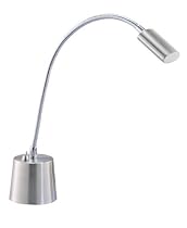Adesso Eternity Gooseneck Desk Lamp, Satin Steel