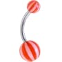 Bermuda Beach Ball Banana Belly Ring