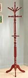 Coat rack with Spining Top Portion in a Tobacco Finish