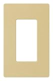Cheap Lutron SC 1 GS Claro Single gang Wallplate Goldstone