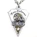 New Orleans Saints NFL Chain Necklace & Pewter Pendant