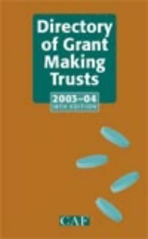 City Travel Guides Discounted  Books : The Directory of Grant Making Trusts (Directory of Social Change)