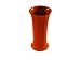 Fiesta Tangerine 440 8" Flower Vase