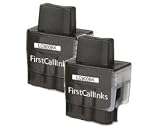 Brother LC900 - Multipack x2 Black Brother Compatible Printer Ink Cartridges for Brother DCP 110C, DCP 115C, DCP 117C, DCP 120C, DCP 310CN, DCP 320CN, FAX310, FAX1835C, FAX1840C, FAX1940CN, FAX2440C, MFC 5840CN, MFC 620CN, MFC 210C, MFC 640CW, MFC 215C, MFC 3100, MFC 3240C, MFC 3340C, MFC 3342CN, MFC 3340CN, MFC 410CN, MFC 425CN, MFC 5440CN, Printer Inks (Contains: 2x LC 900BK) Double Capacity