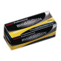 Kodak Professional BW400CN, C-41 Process Black & White Negative Film ISO 400, 120 Size, *USA*