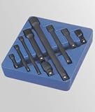9 Piece 1/4, 3/8 & 1/2 Dr. Impact Extension Bar Set
