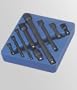 9 Piece 1/4", 3/8" & 1/2" Dr. Impact Extension Bar Set