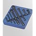 9 Piece 1/4", 3/8" & 1/2" Dr. Impact Extension Bar Set