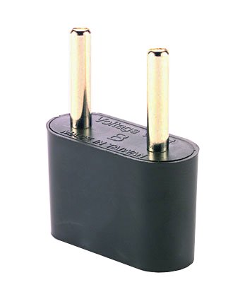 Adapter Polarized Wide Universal Input Europe Heavy Duty 8 Amp Rating